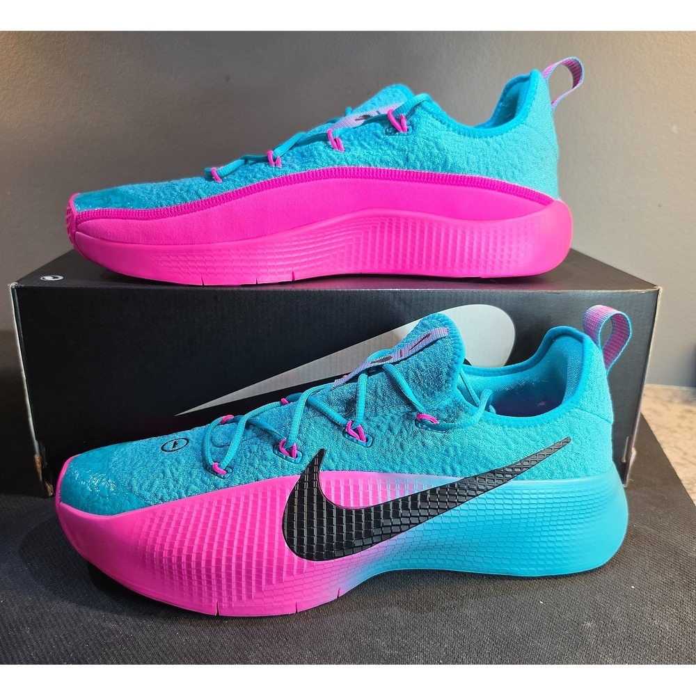 New Nike Size 14 Lebron TR 1 'Miami Vice South Beach' Blue Sneakers FJ6151-301